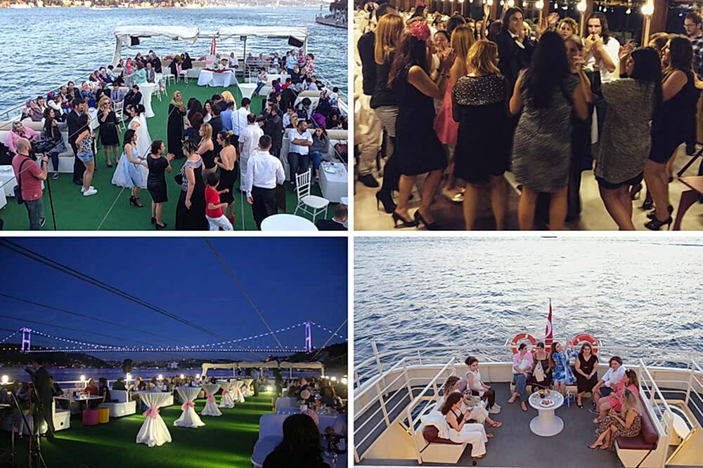 teknede nikah sonrası eğlence